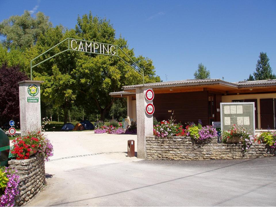 Entrée du camping municipal de Reuilly