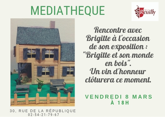 Invitation exposition Brigitte