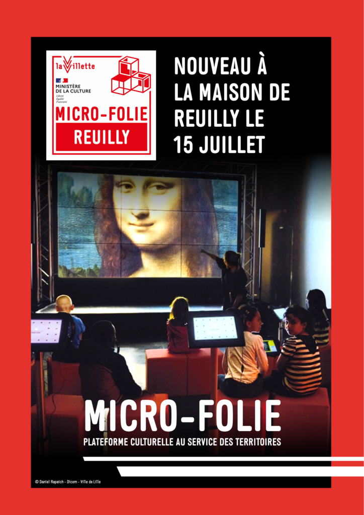 Ouverture au public de la Micro-Folie