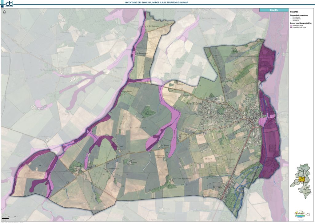 Étude des zones humides sur notre commune