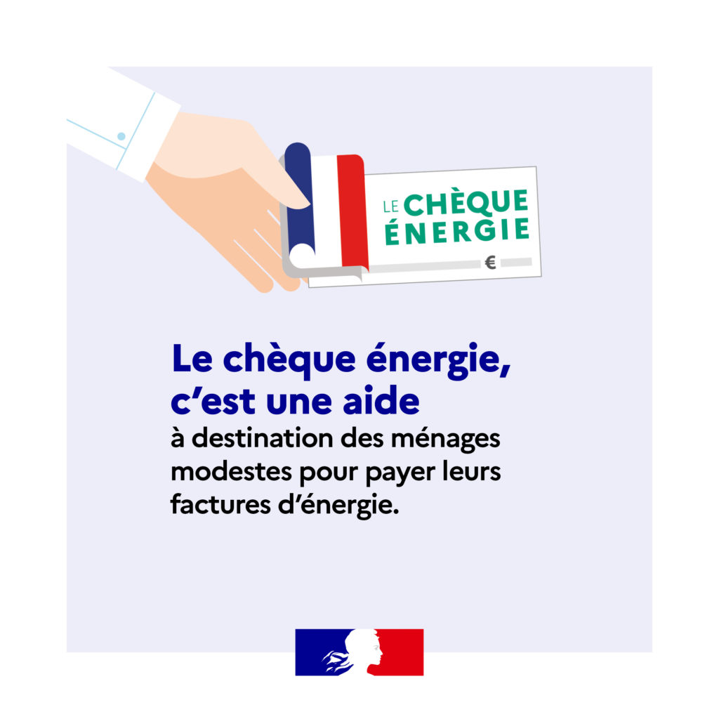 Informations sur le chèque énergie