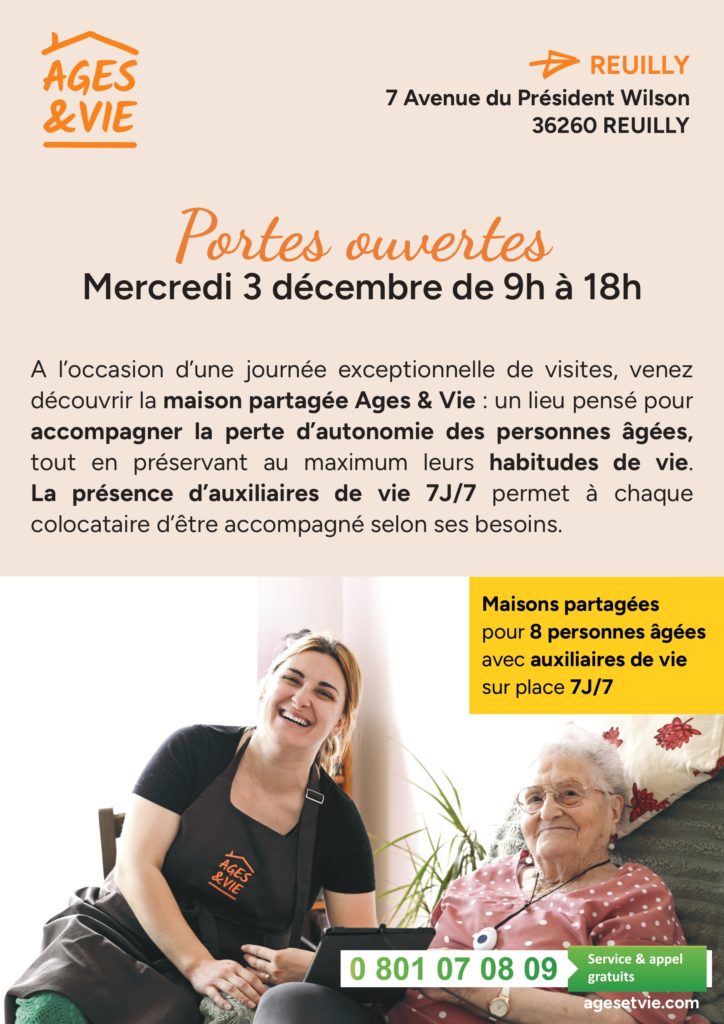 Portes Ouvertes de la Maison partagée Ages & Vie