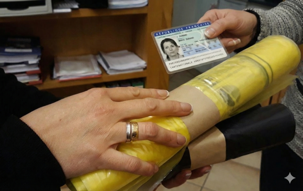Distribution des sacs de déchets ménagers
