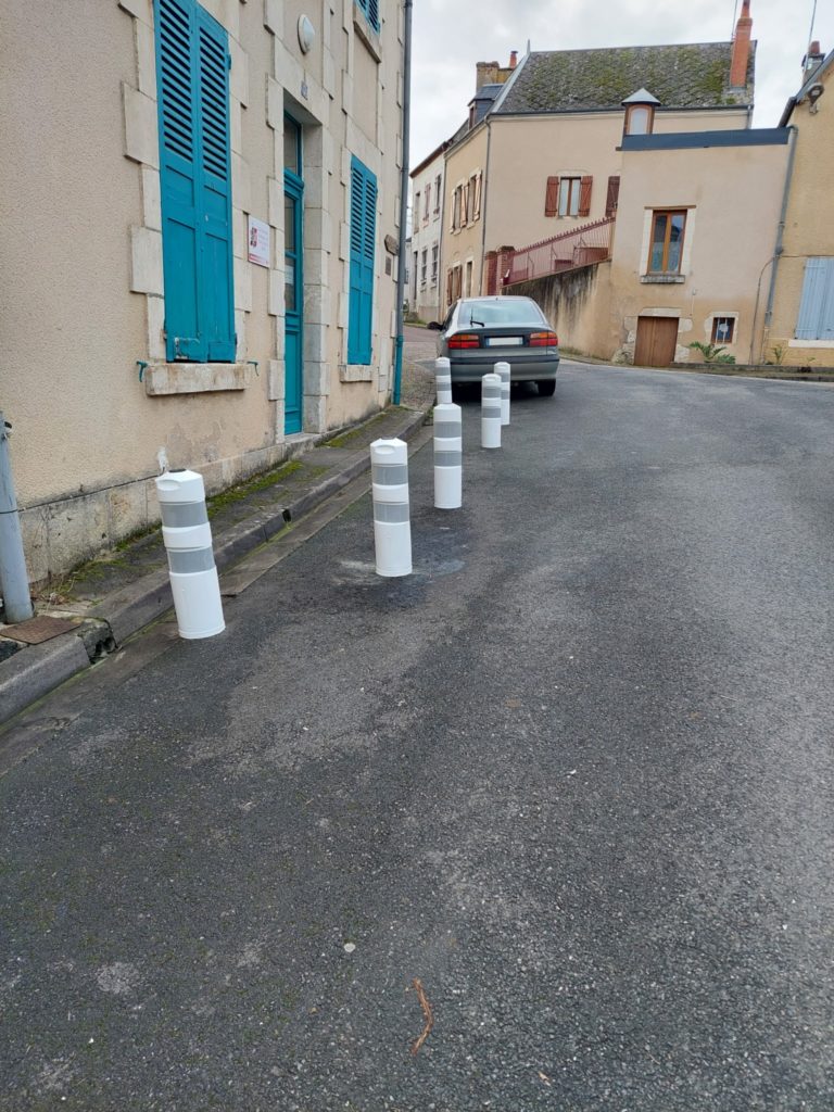 Aménagement de sécurité devant l&rsquo;école de musique