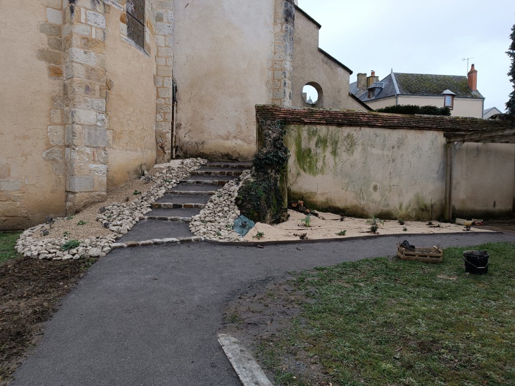 Ouverture au public du jardin derrière l&rsquo;église
