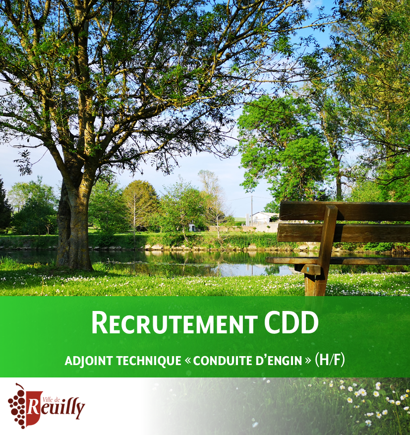 Recrutement : agent des services techniques en CDD du 1er avril au 30 juin
