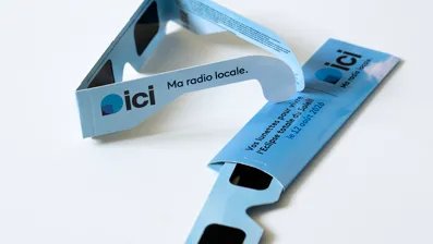 Ici Berry : Ici à Reuilly pour distribuer des lunettes pour l’éclipse