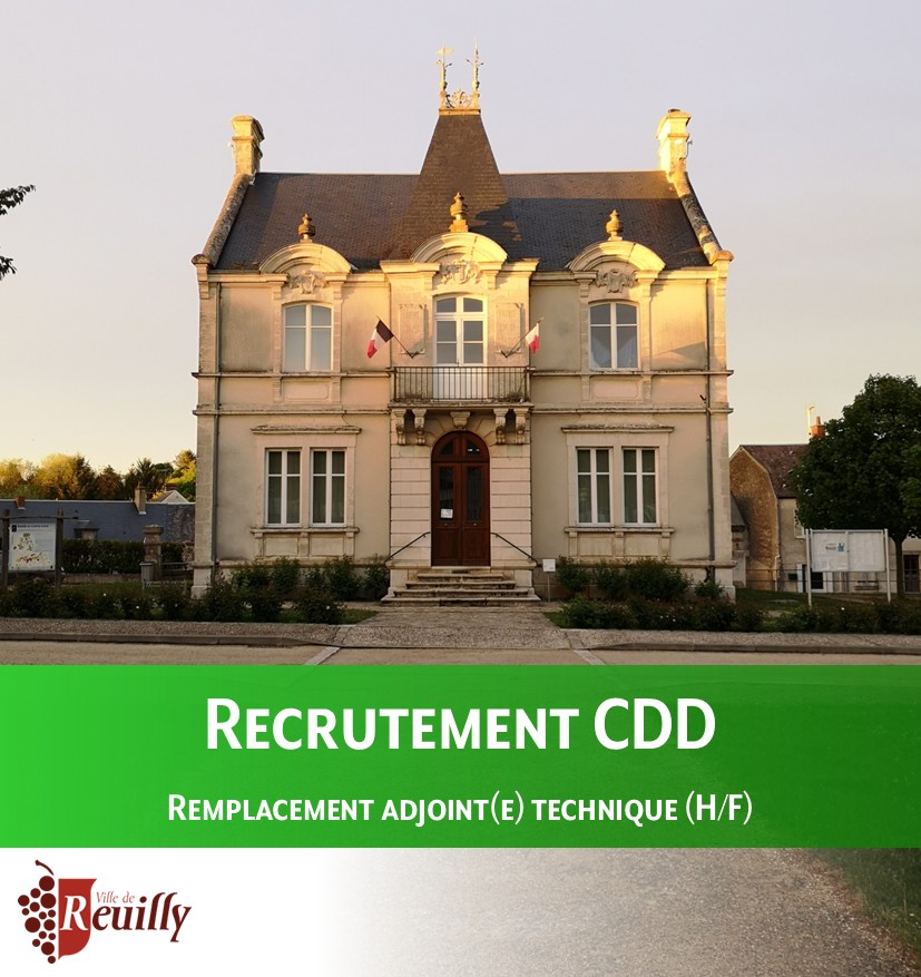 La commune recrute un(e) adjoint(e) des services techniques (H/F) en remplacement